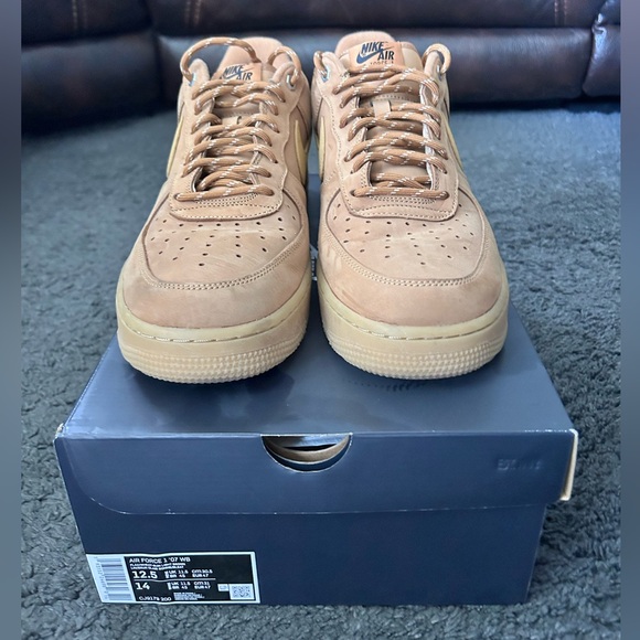 Nike Air Force 1 ‘07 WB Wheat / Flax (With Box) - Picture 3 of 3